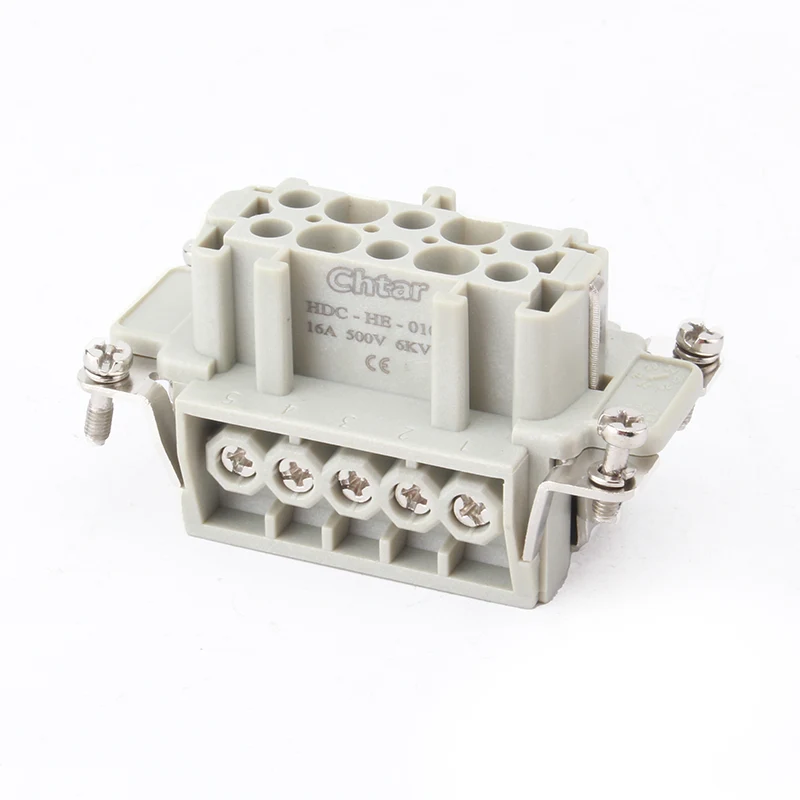 M/F 10 kontaktiga sisestus raskeveokite pistik